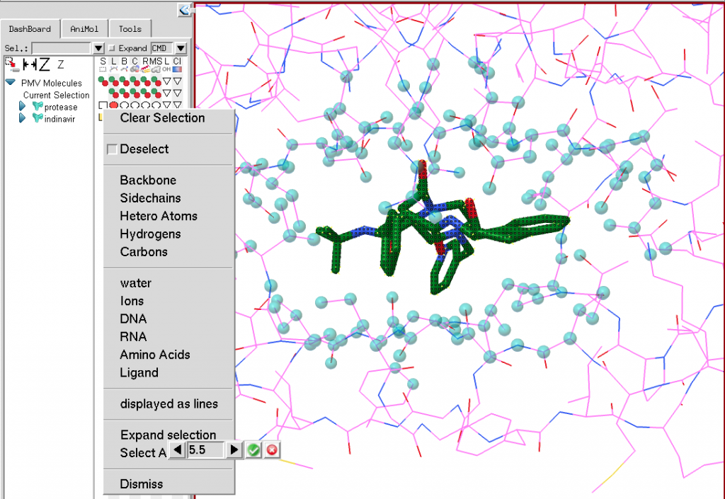 doc 156 dashboard – mgltools